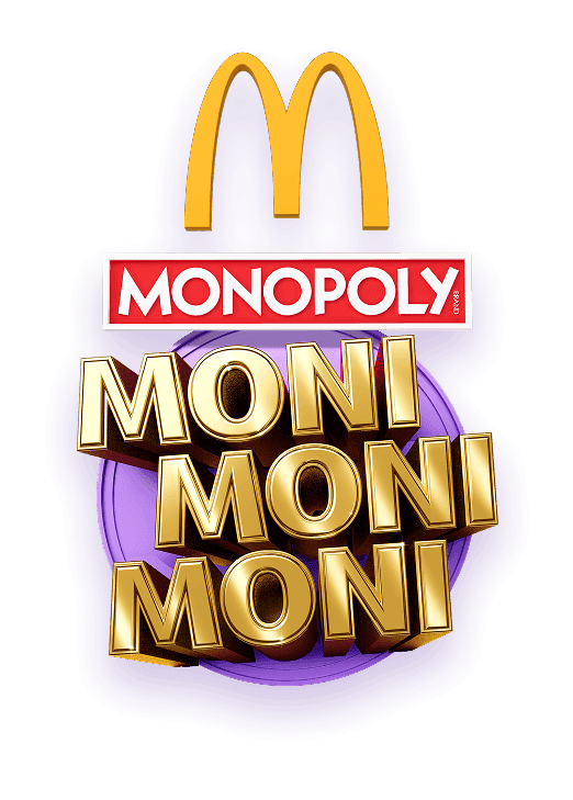Logo de McDonald's x Monopoly